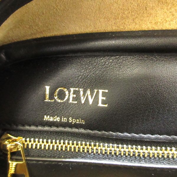 37957004 7 Loewe Amazona 28 Handbag Jacquard Leather Beige