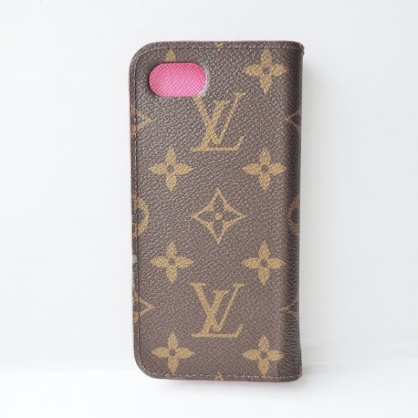 37959978 2 Louis Vuitton Iphone Canvas Monogram Phone Case Pink