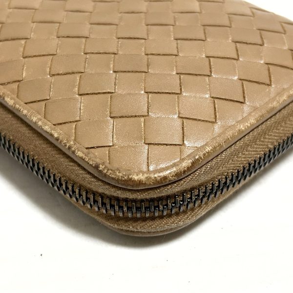 37961938 8 Bottega Veneta Zip Around Wallet Leather Brown