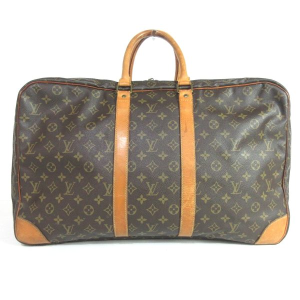 37977805 3 Louis Vuitton Sac Trois Poche Monogram Canvas Boston Bag Brown