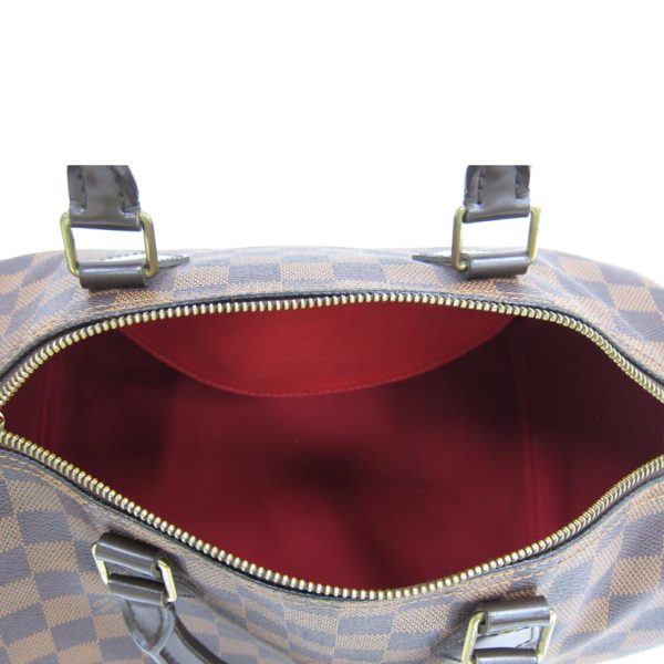 38012 5 Louis Vuitton Speedy 30 Handbag Damier Ebene