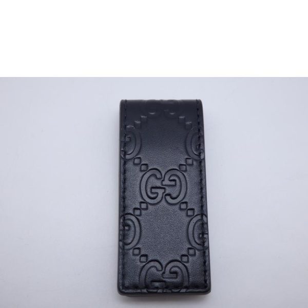 38014 2 Gucci Money Clip Black