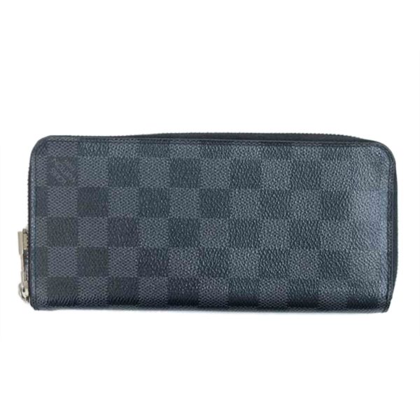 38016 1 Louis Vuitton Zippy Wallet Vertical Graphite Wallet