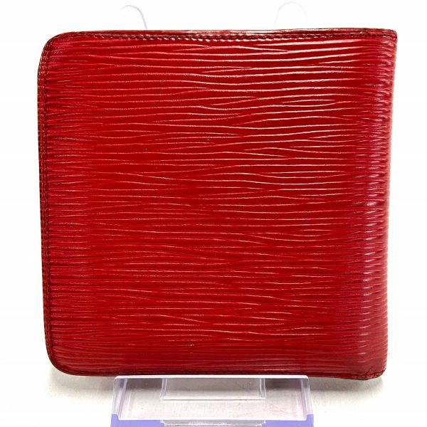 38061377 2 Louis Vuitton Porte Bier Cult Epi Leather Bifold Wallet Castilian Red