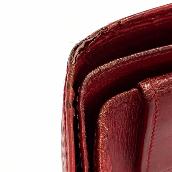 38061377 8 Louis Vuitton Porte Bier Cult Epi Leather Bifold Wallet Castilian Red