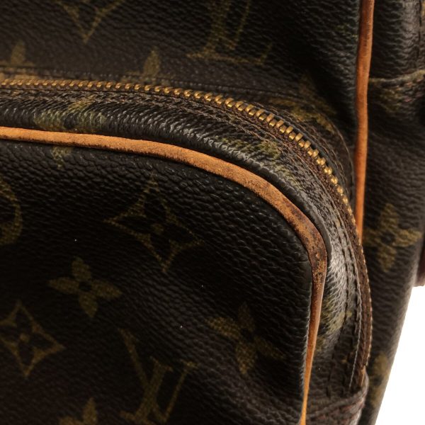 38067412 12 Louis Vuitton Amazon Monogram Canvas Shoulder Bag Brown