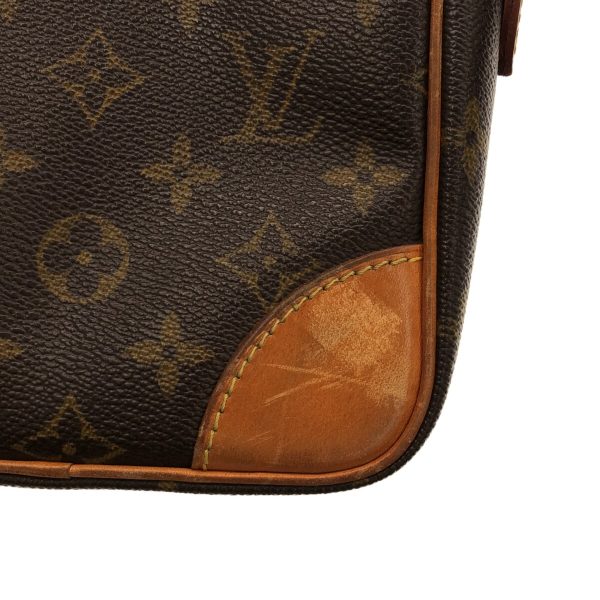 38067412 13 Louis Vuitton Amazon Monogram Canvas Shoulder Bag Brown