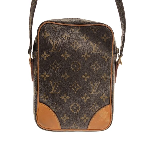 38067412 3 Louis Vuitton Amazon Monogram Canvas Shoulder Bag Brown