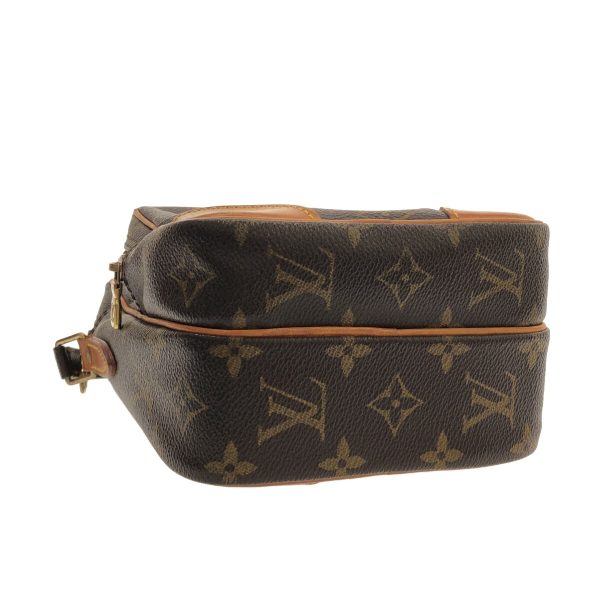 38067412 4 Louis Vuitton Amazon Monogram Canvas Shoulder Bag Brown