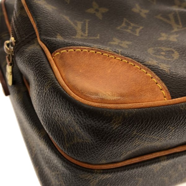 38067412 5 Louis Vuitton Amazon Monogram Canvas Shoulder Bag Brown