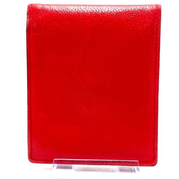 38067693 2 Yves Saint Laurent Leather Bifold Wallet Red