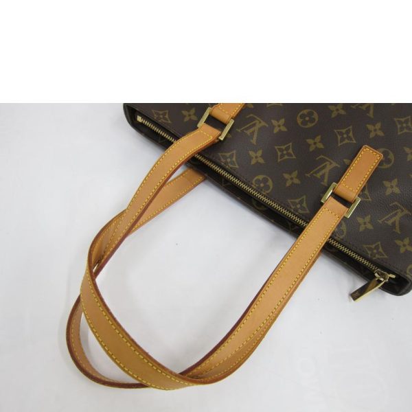 38068 5 Louis Vuitton Cavapiano Satchel Bag Brown