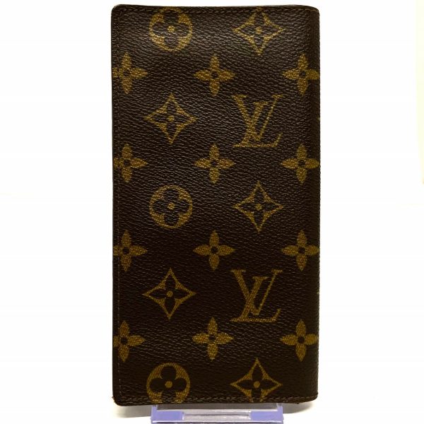 38071489 2 Louis Vuitton Porto Cult Credit Monogram Canvas Billfold Brown