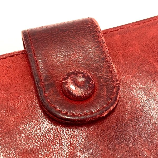 38076987 7 Chanel W Hook Wallet Leather Red