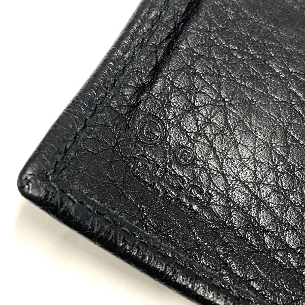 38076995 5 Gucci Leather Bifold Wallet Black