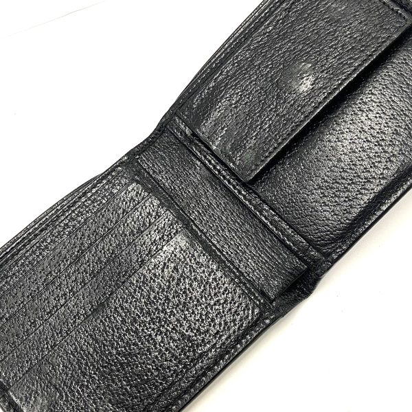 38076999 3 Gucci GG Marmont Leather Bifold Wallet Black