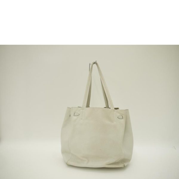 38083 2 Celine Phantom Small Hippo Bag White