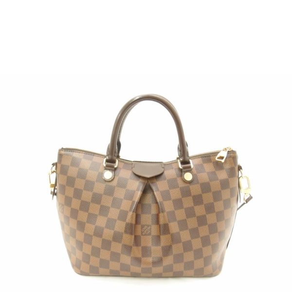 38137 2 Louis Vuitton Siena Damier Tote Bag Brown