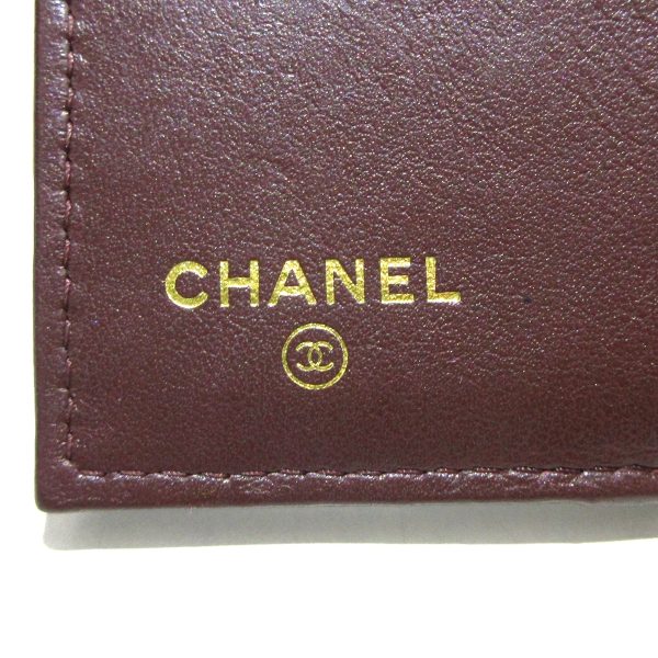 38247118 5 Chanel Classic Small Flap Wallet Matelasse Trifold Wallet Caviar Skin Black