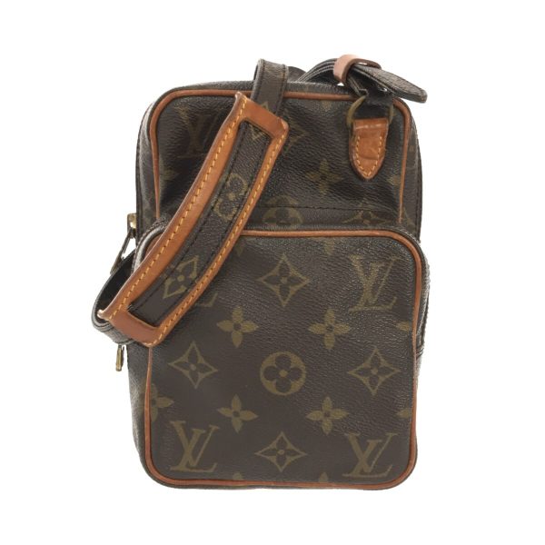 38247222 1 Louis Vuitton Mini Amazon Monogram Canvas Shoulder Bag Brown