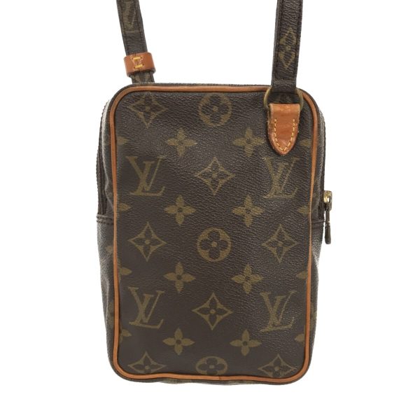 38247222 3 Louis Vuitton Mini Amazon Monogram Canvas Shoulder Bag Brown