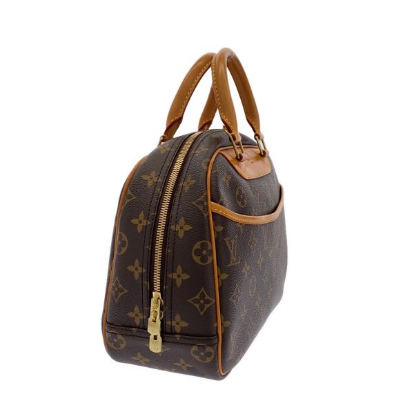 38248280 2 Louis Vuitton Trouville Monogram Canvas Handbag Brown