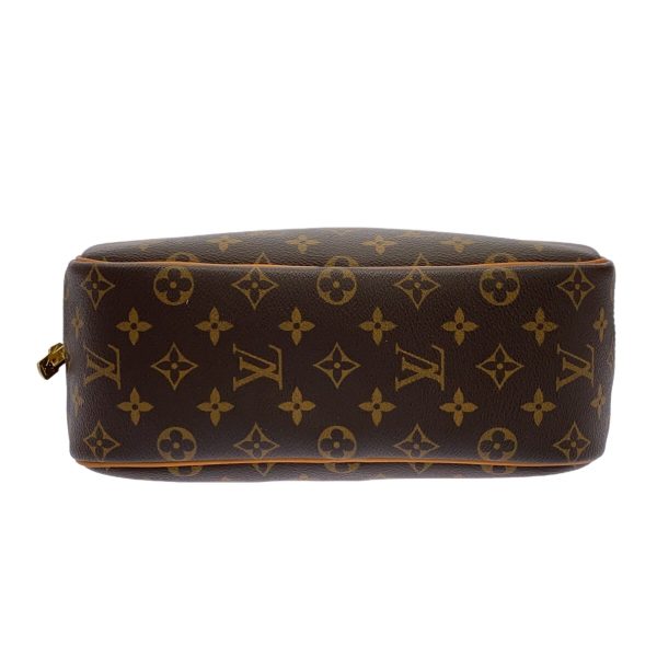 38248280 4 Louis Vuitton Trouville Monogram Canvas Handbag Brown