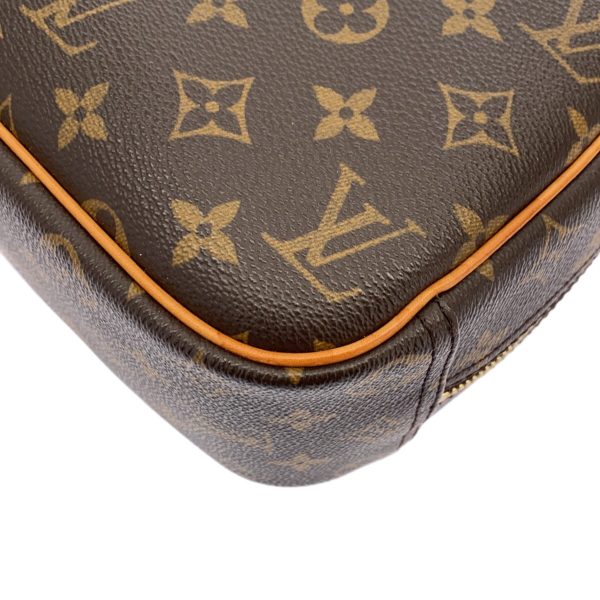 38248280 5 Louis Vuitton Trouville Monogram Canvas Handbag Brown