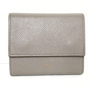 38248833 1 Prada Bifold Wallet Leather Beige