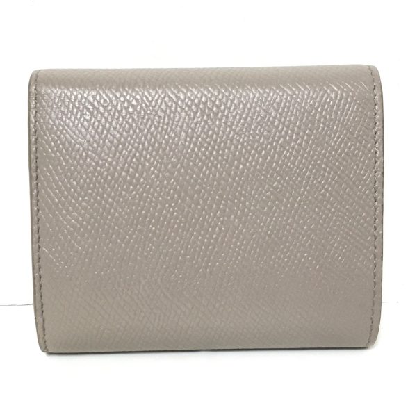 38248833 2 Celine Small Trifold Leather Wallet Greige