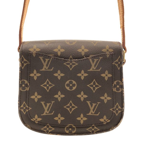 38248929 3 Louis Vuitton Saint Cloud Monogram Canvas Shoulder Bag Brown