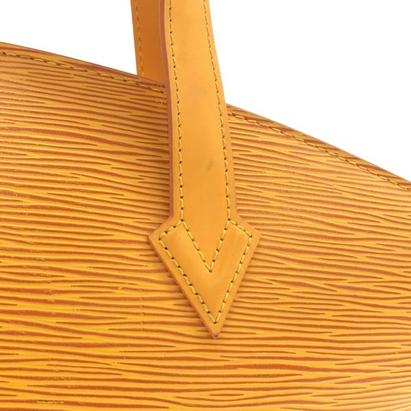 38249027 10 Louis Vuitton Saint Jacques Leather Handbag Jaune