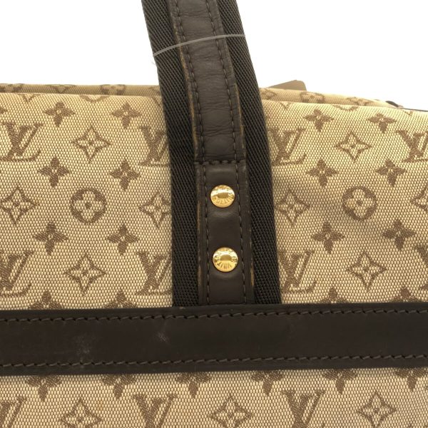 38249217 10 Louis Vuitton Josephine Monogram Mini Canvas Handbag Khaki