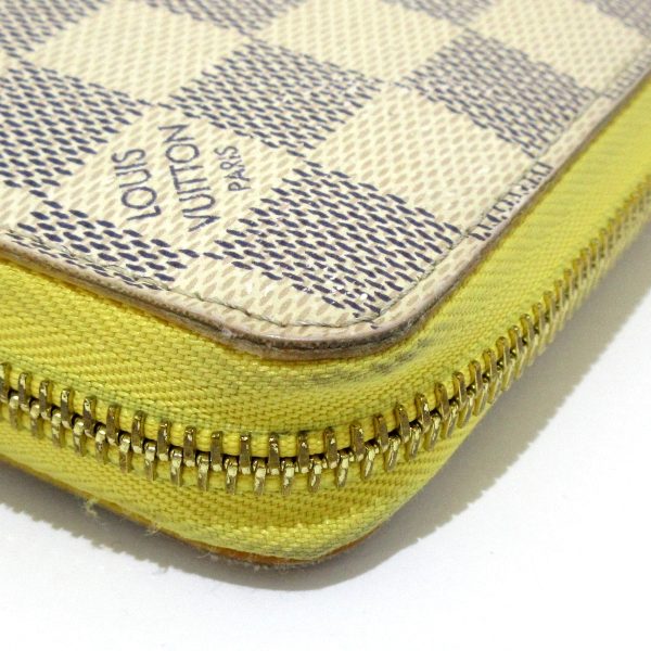 38249297 8 Louis Vuitton Zippy Damier Canvas Long Wallet Azure