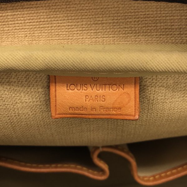 38249308 7 Louis Vuitton Deauville Monogram Canvas Handbag Brown