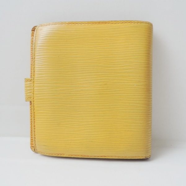 38249329 2 Louis Vuitton Porte Bier Compact Leather Bifold Wallet Jaune