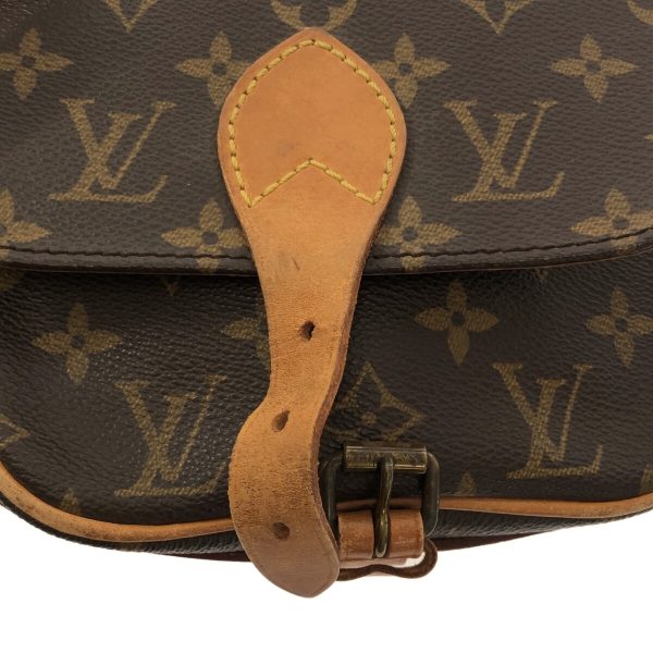 38249605 11 Louis Vuitton Cartesier PM Monogram Canvas Shoulder Bag Brown