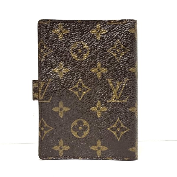 38249606 2 Louis Vuitton Agenda Monogram Canvas Notebook Brown