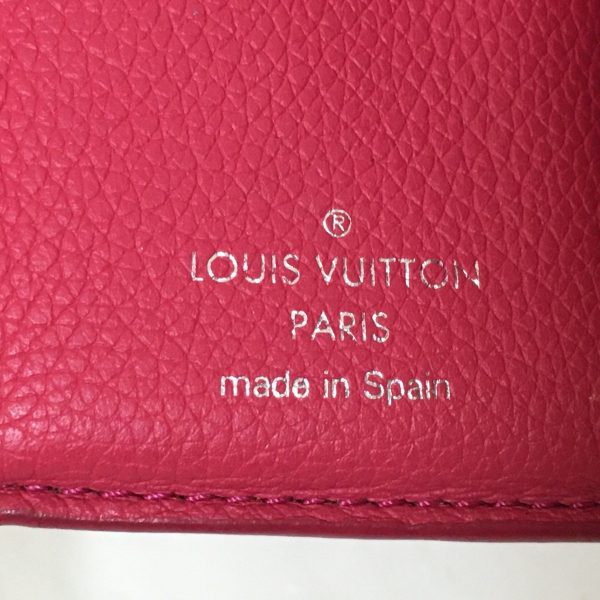 38249693 5 Louis Vuitton Portefeuille Lock Calf Leather Mini Trifold Wallet Hot Pink