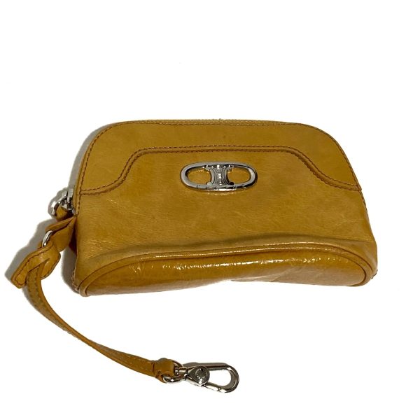 38249914 9 Celine Enamel Leather Handbag Yellow