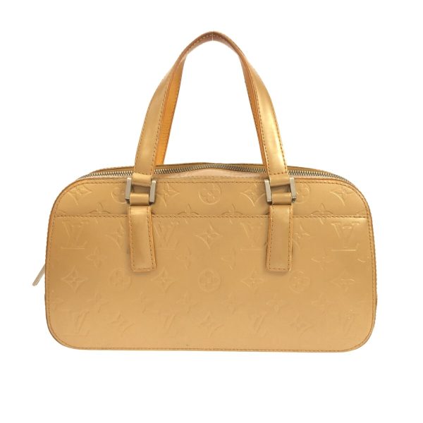 38250048 1 Louis Vuitton Shelton Calf Handbag Ambre