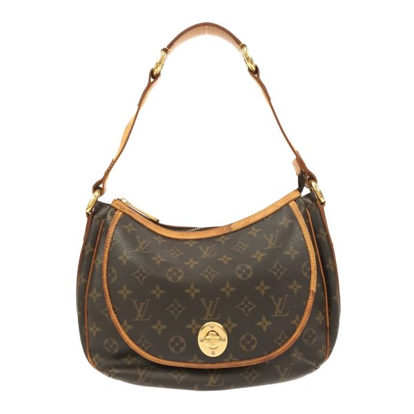 38250068 1 Louis Vuitton Tulum Monogram Canvas Shoulder Bag Brown