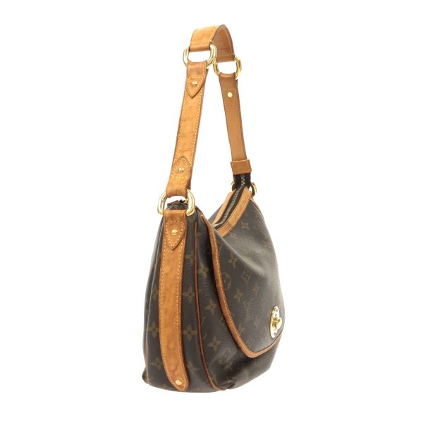 38250068 2 Louis Vuitton Tulum Monogram Canvas Shoulder Bag Brown