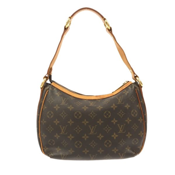 38250068 3 Louis Vuitton Tulum Monogram Canvas Shoulder Bag Brown