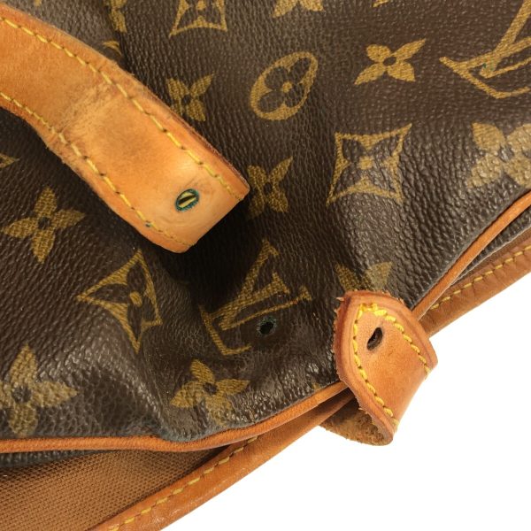 38250081 13 Louis Vuitton Saumur Monogram Canvas Shoulder Bag Brown