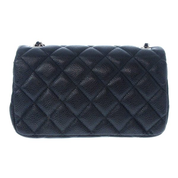 38250087 3 Chanel Extra Mini Matelasse Shoulder Bag Caviar Skin Dark Navy