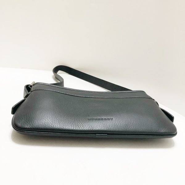 38250090 4 Burberry Shoulder Bag Leather Black