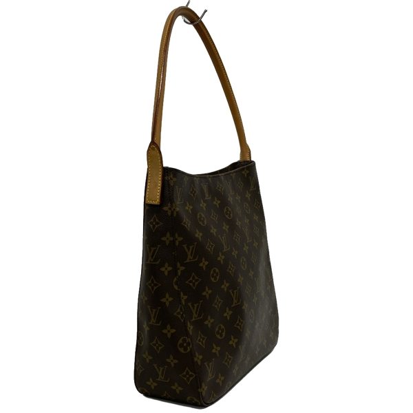 38250161 2 Louis Vuitton Looping Monogram Canvas Shoulder Bag Brown