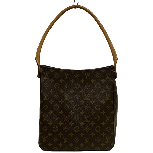 38250161 3 Louis Vuitton Looping Monogram Canvas Shoulder Bag Brown