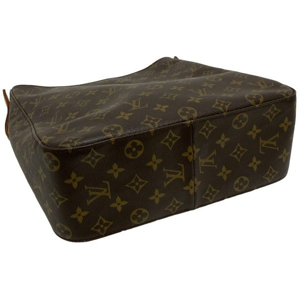 38250161 4 Louis Vuitton Looping Monogram Canvas Shoulder Bag Brown